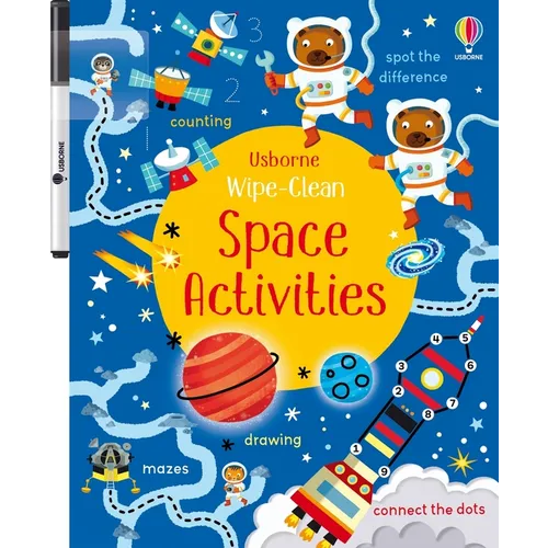 Wipe-Clean Space Activities - Paperback