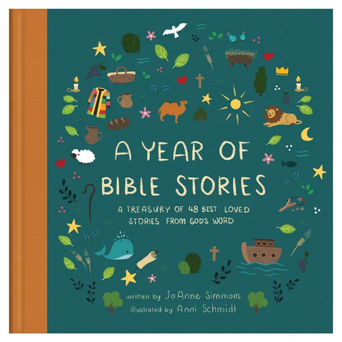 A Year of Bible Stories: A Treasury of 48 Best-Loved Stories from God's Word - Hardcover