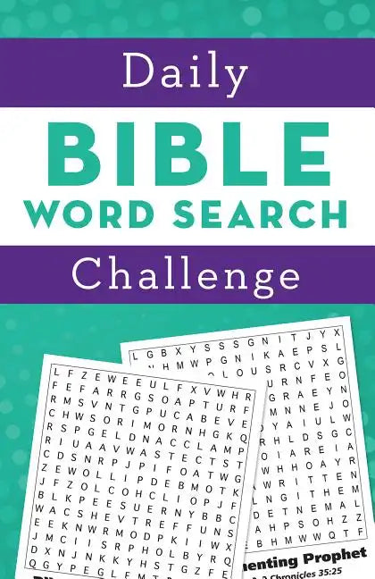 Daily Bible Word Search Challenge - Paperback