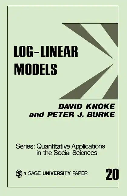 Log-Linear Models - Paperback