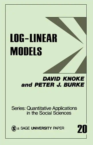 Log-Linear Models - Paperback