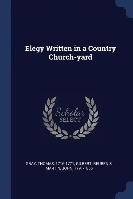 Elegy Written in a Country Church-yard - Paperback