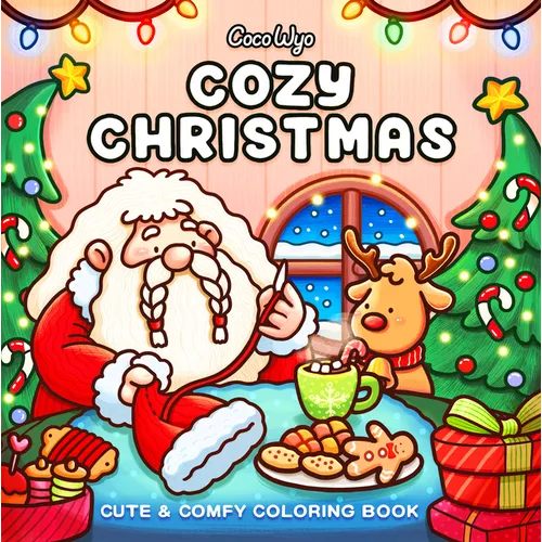 Cozy Christmas: Coloring Book for Adults and Kids - Paperback