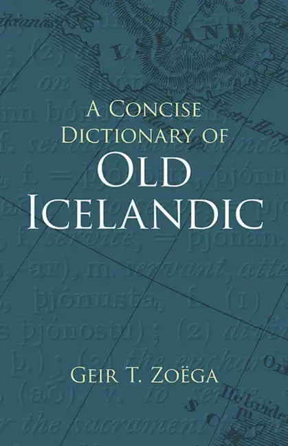 A Concise Dictionary of Old Icelandic - Paperback