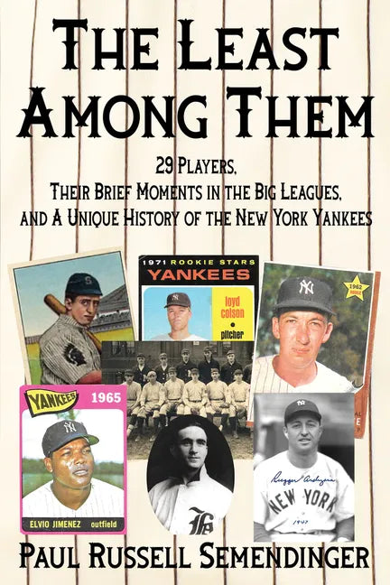 The Least Among Them: 29 Players, Their Brief Moments in the Big Leagues, and a Unique History of the New York Yankees - Paperback