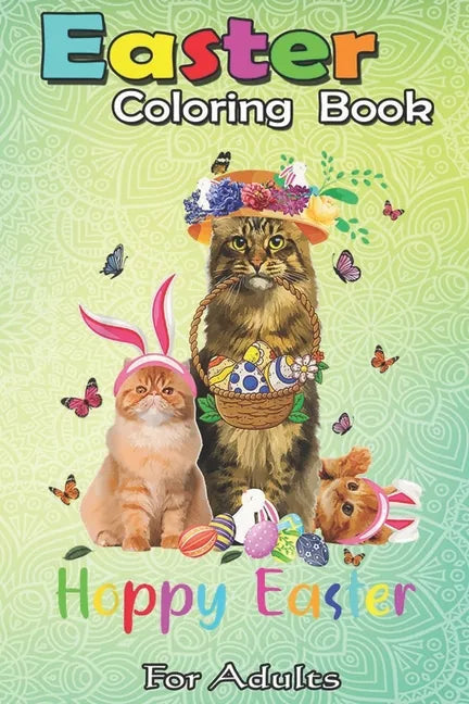 Easter Coloring Book For Teens & Adults - Paperback