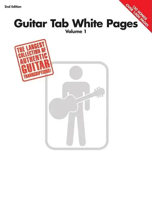 Guitar Tab White Pages - Volume 1 - Paperback