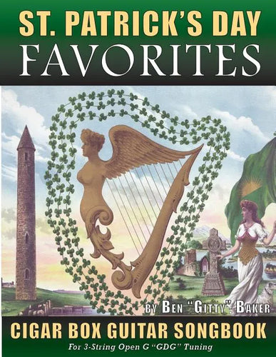 St. Patrick's Day Favorites Cigar Box Guitar Songbook: Tablature, Chords & Lyrics for 35 Beloved Irish Songs Perfect for Celebrating St. Patrick's Day - Paperback