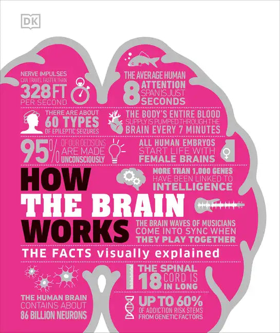 How the Brain Works: The Facts Visually Explained - Hardcover