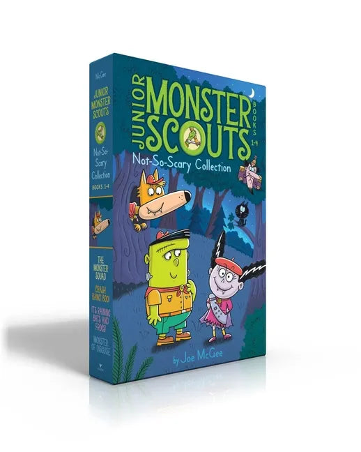 Junior Monster Scouts Not-So-Scary Collection Books 1-4 (Boxed Set): The Monster Squad; Crash! Bang! Boo!; It's Raining Bats and Frogs!; Monster of Di - Boxed Set
