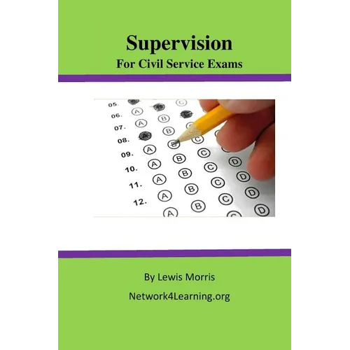 Supervision for Civil Service Exams - Paperback