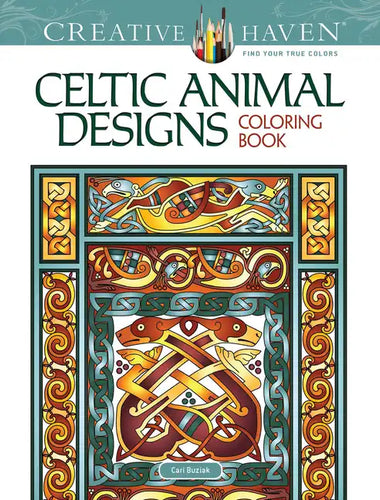 Creative Haven Celtic Animal Designs Coloring Book - Paperback