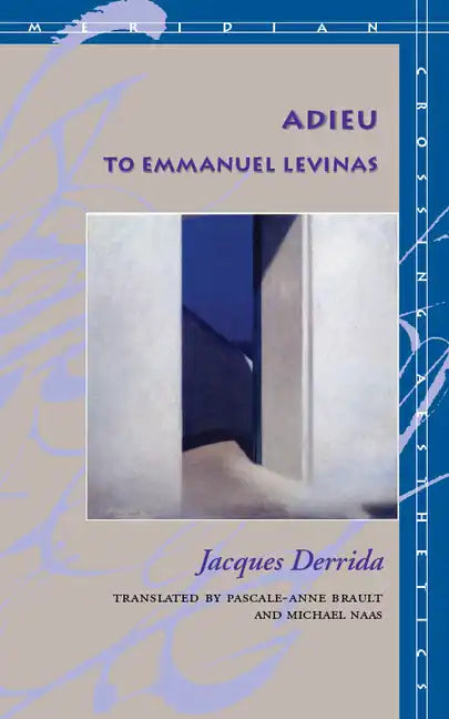 Adieu to Emmanuel Levinas - Paperback