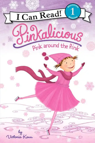 Pinkalicious: Pink Around the Rink: A Winter and Holiday Book for Kids - Paperback