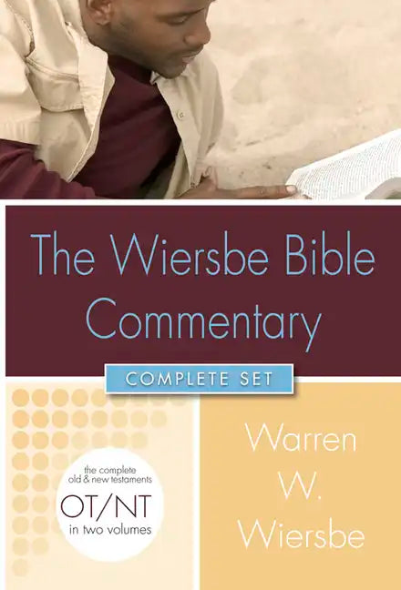 Wiersbe Bible Commentary 2 Vol Set - Hardcover
