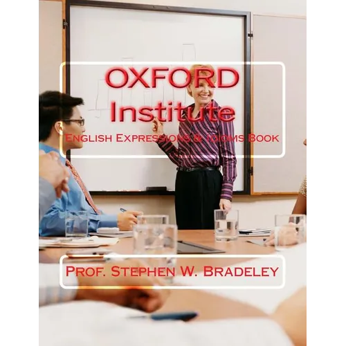 OXFORD Institute: English Expressions & Idioms Book - Paperback