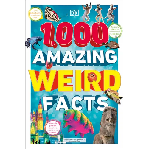 1,000 Amazing Weird Facts - Paperback
