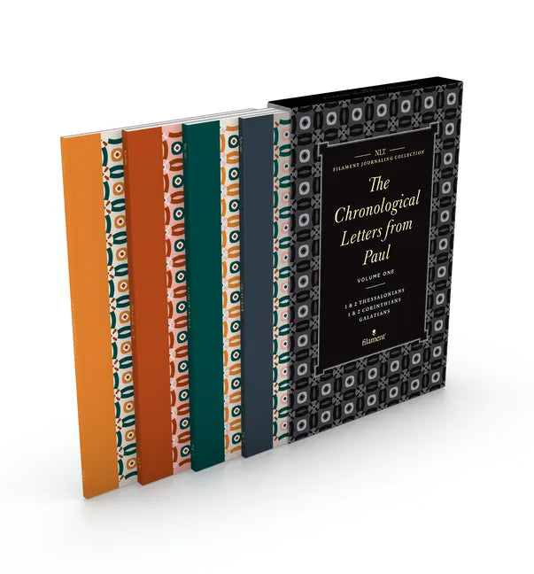 NLT Filament Journaling Collection: The Chronological Letters from Paul, Volume One Set; 1 & 2 Thessalonians, 1 & 2 Corinthians, and Galatians (Boxed - Hardcover