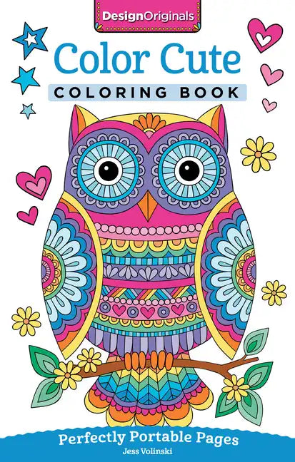 Color Cute Coloring Book: Perfectly Portable Pages - Paperback
