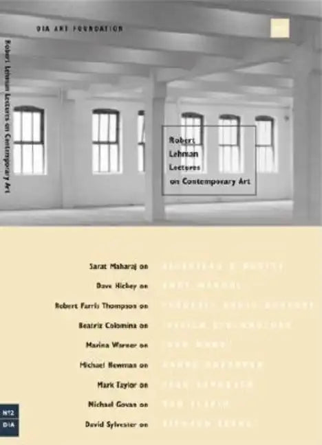 Robert Lehman Lectures on Contemporary Art No. 2 - Paperback