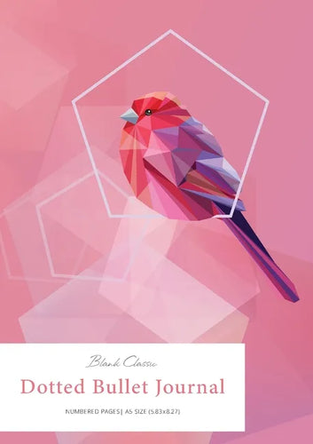 Dotted Bullet Journal: Medium A5 - 5.83X8.27 (Sparrow) - Paperback