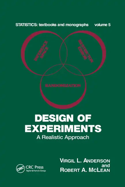Design of Experiments: A Realistic Approach - Paperback