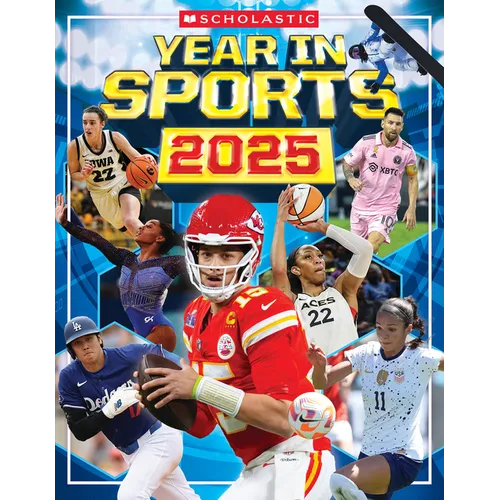 Scholastic Year in Sports 2025 - Paperback