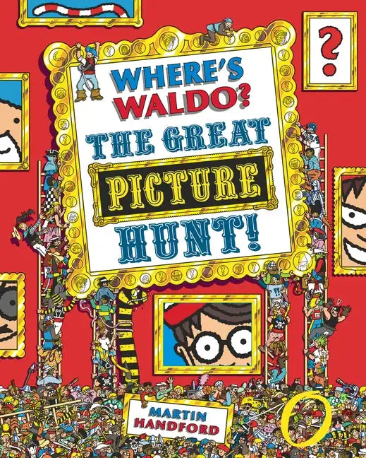 Where's Waldo? the Great Picture Hunt: (A Hidden Object Activity Book Including Stickers, Spot-The-Difference Spreads, Search & Find Puzzles, & More - - Hardcover