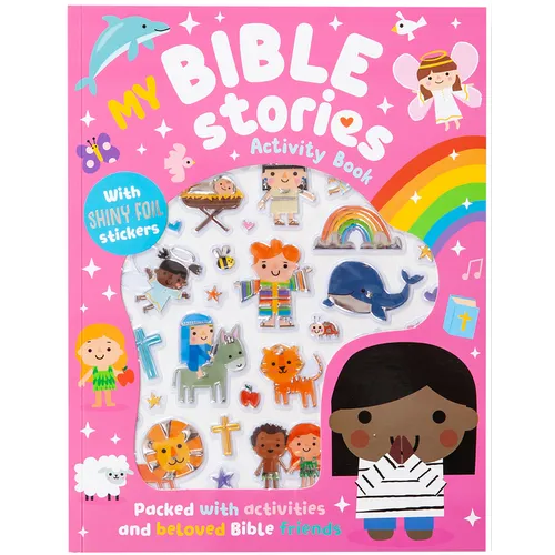 My Bible Stories Activity Book (Pink) - Paperback