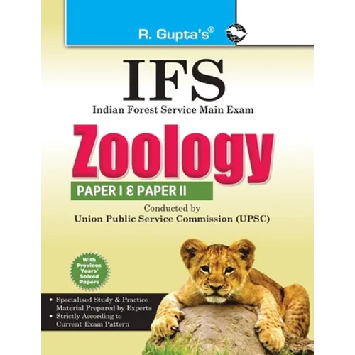 Upsc: IFS Zoology (Including Paper I & II) Main Exam Guide - Paperback