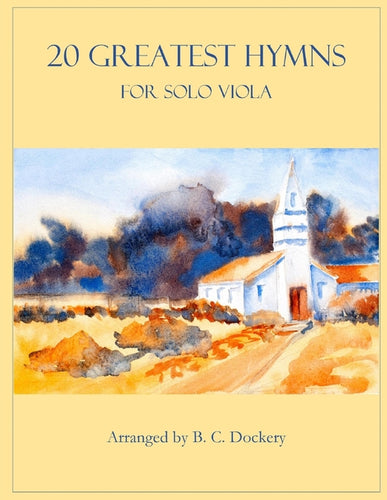 20 Greatest Hymns for Solo Viola - Paperback