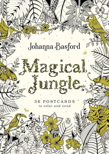 Magical Jungle: 36 Postcards to Color and Send - Novelty
