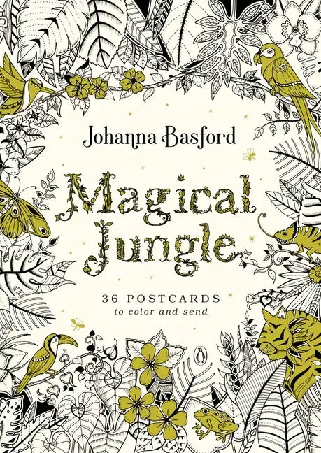Magical Jungle: 36 Postcards to Color and Send - Novelty
