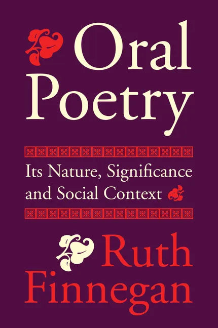 Oral Poetry - Paperback