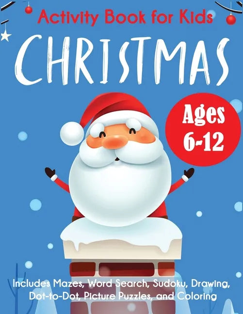 Christmas Activity Book for Kids - Paperback