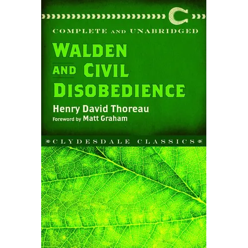 Walden and Civil Disobedience - Paperback
