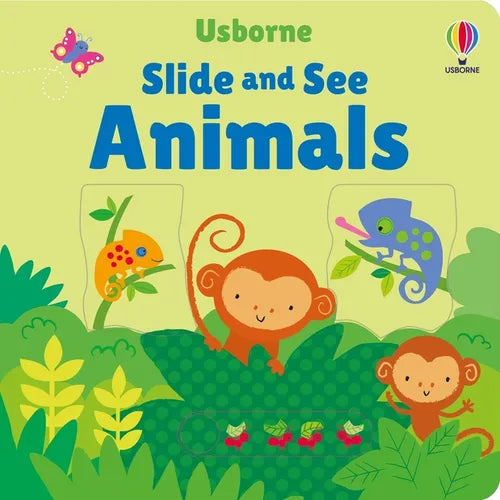 Slide and See Animals - Board Book