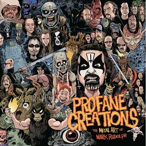 Profane Creations: The Metal Art of Mark Rudolph - Paperback
