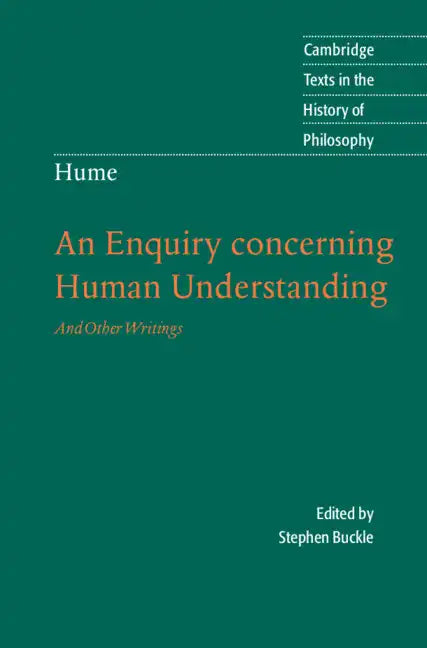 Hume: An Enquiry Conc Human Underst - Hardcover
