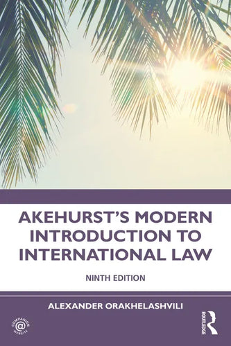Akehurst's Modern Introduction to International Law - Paperback