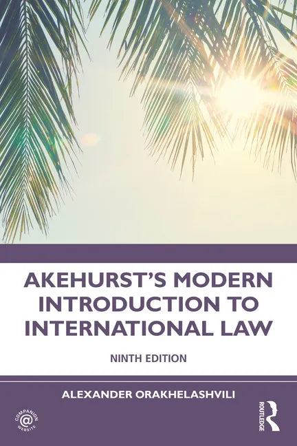 Akehurst's Modern Introduction to International Law - Paperback