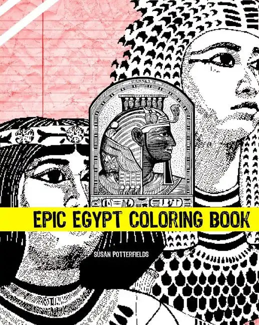 Epic Egypt Coloring Book - Paperback