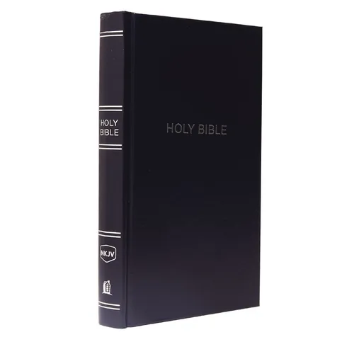 NKJV, Pew Bible, Hardcover, Blue, Red Letter Edition - Hardcover