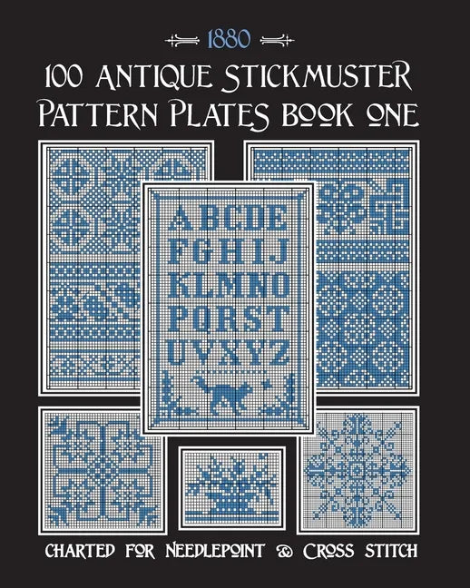 100 Antique Stickmuster Pattern Plates: Book One - Paperback