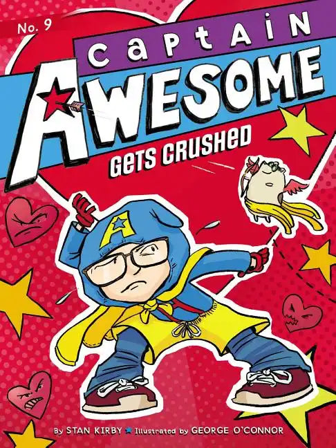 Captain Awesome Gets Crushed - Paperback