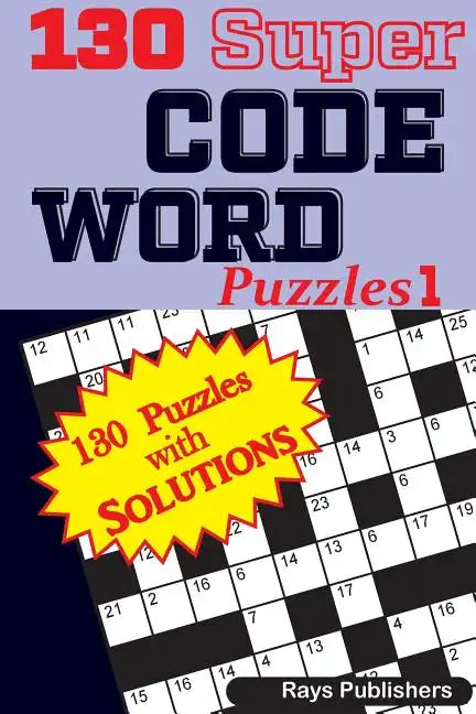 130 Super CODE WORD Puzzles - Paperback