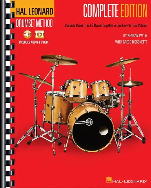 Hal Leonard Drumset Method - Complete Edition (Book/Online Audio) - Paperback