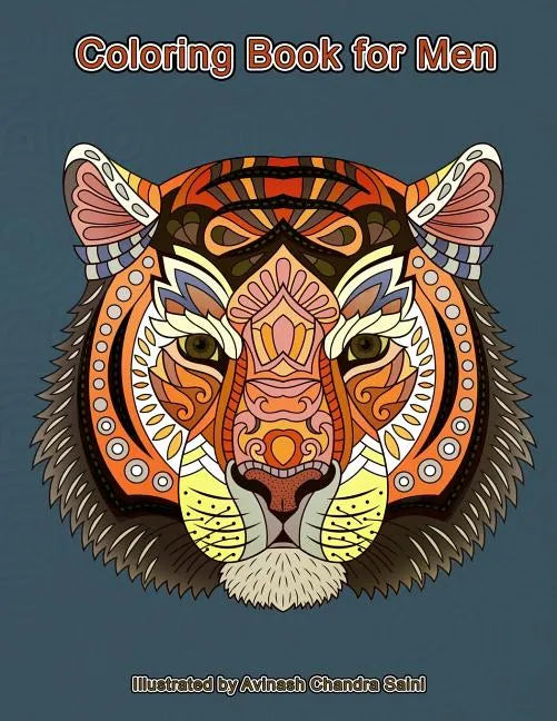 Coloring Book For Men: Masculine Coloring Designs - Paperback