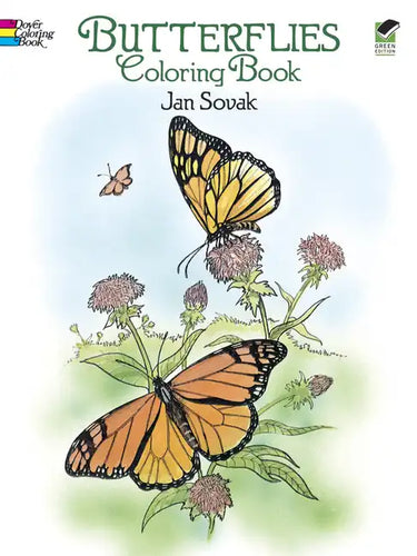 Butterflies Coloring Book - Paperback