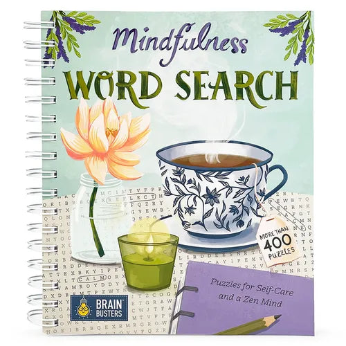 Mindfulness Word Search - Spiral